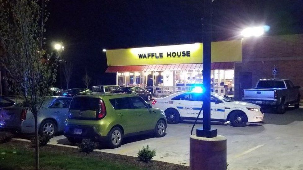 Waffle House where shooting occurred