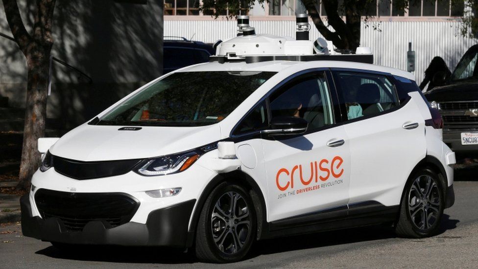 GM Cruise self-driving car