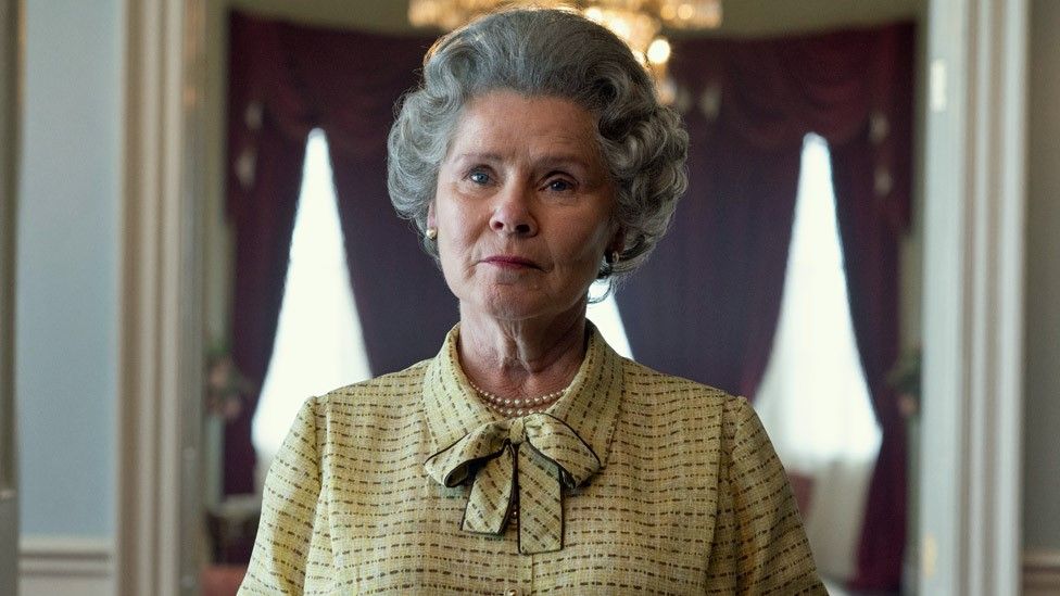 Imelda Staunton as the Queen in The Crown