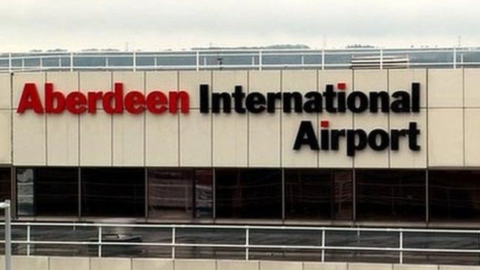 Aberdeen International Airport flights hit by fog BBC News