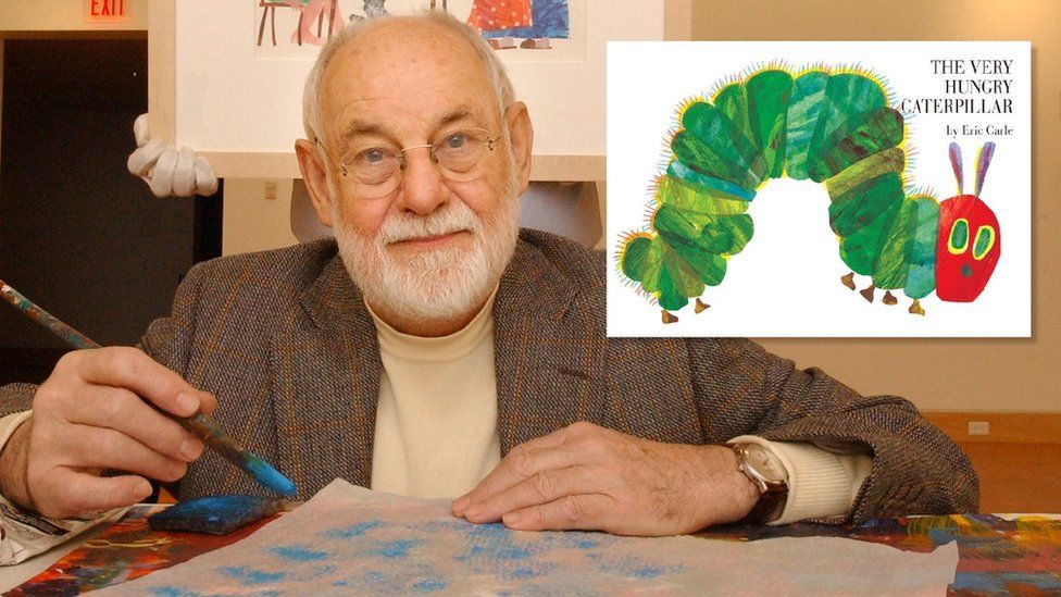 Eric Carle: Very Hungry Caterpillar author dies aged 91 - BBC News