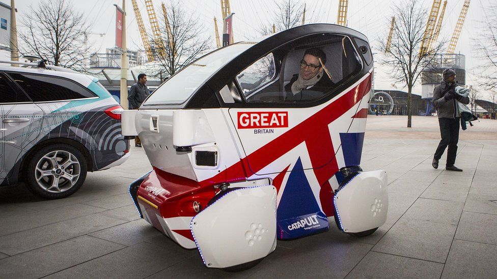 Driverless cars have already been tested in British cities