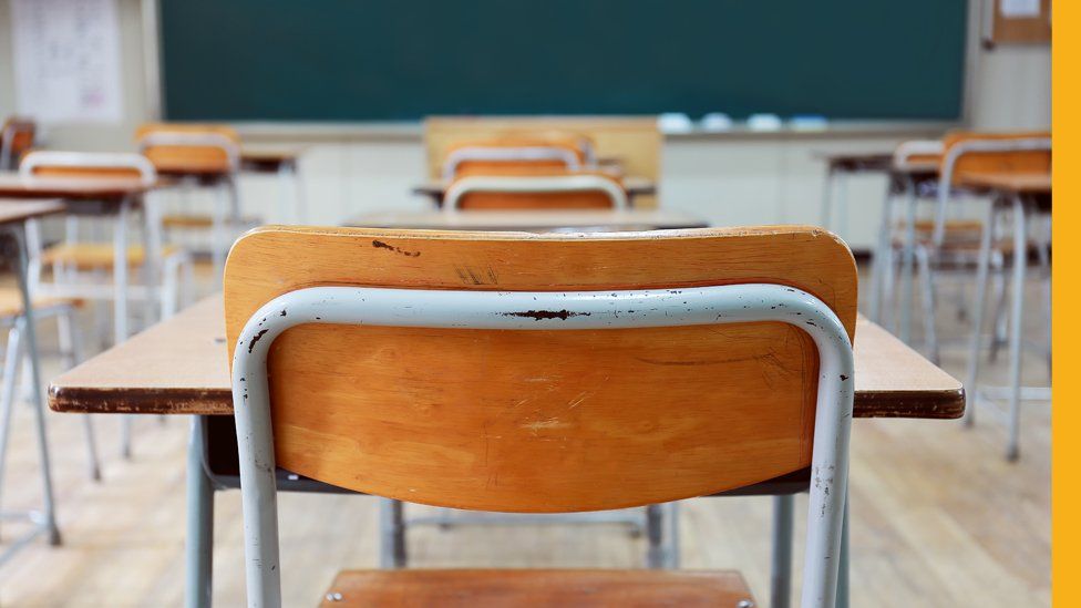 Empty classroom