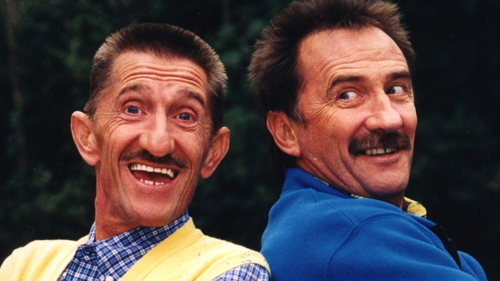 The Chuckle Brothers in 1996