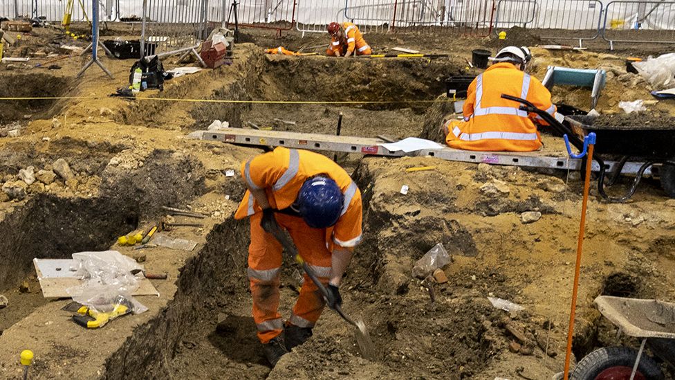 HS2 Stoke Mandeville excavation site