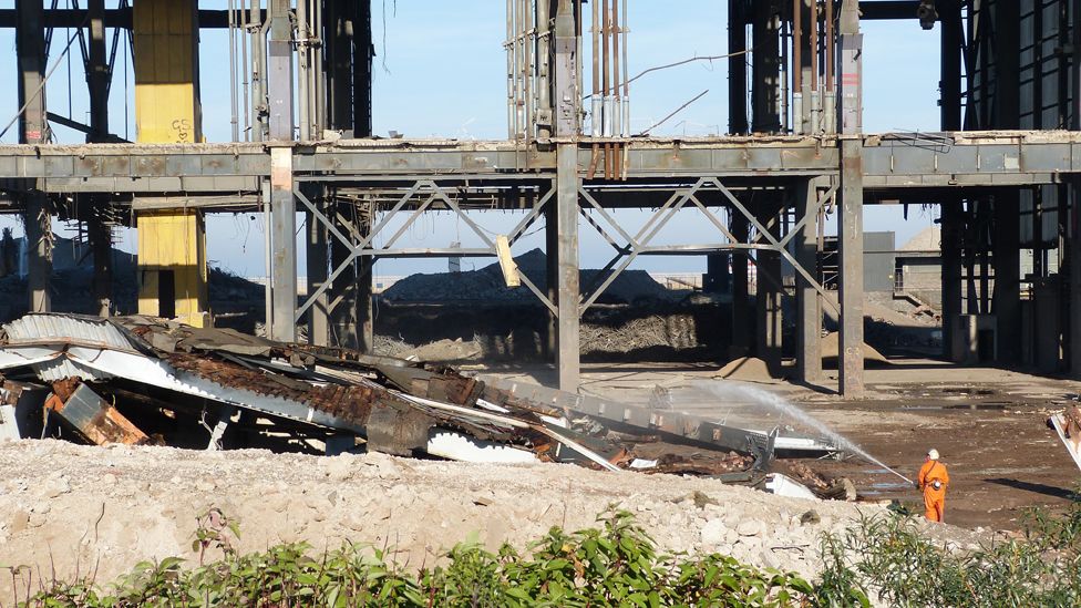 Demolished Cockenzie power station