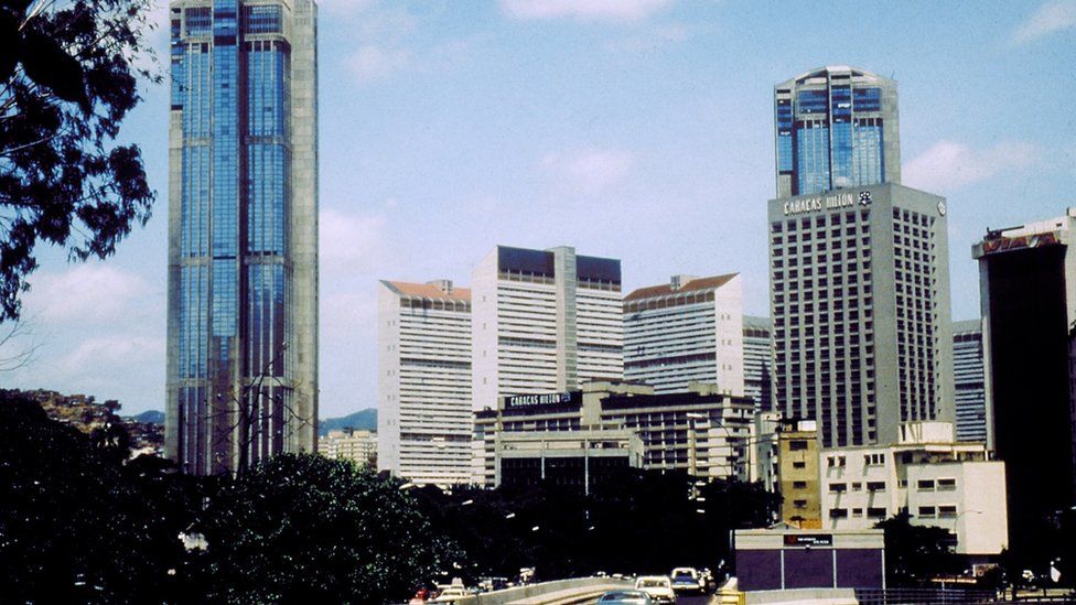 Parque Central en 1975