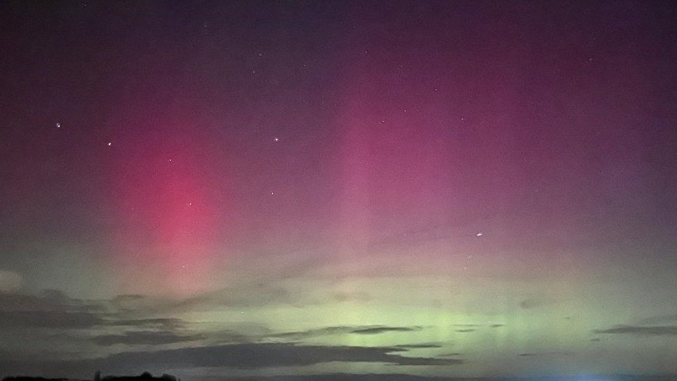 Northern Lights near Wymondham