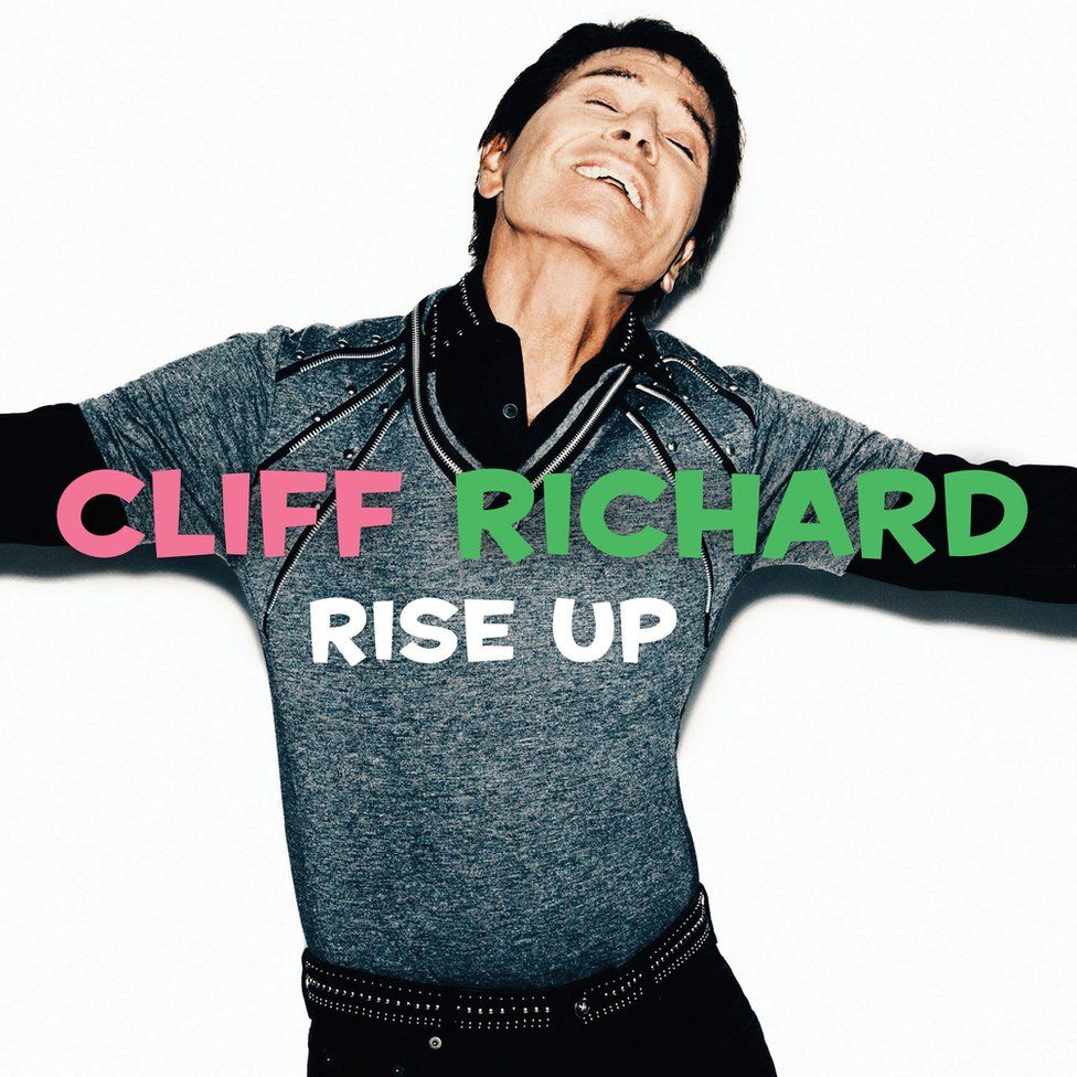 Cliff Richard's new album cover