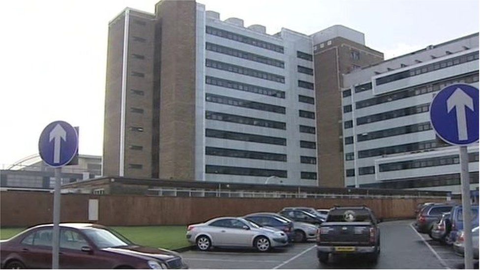 Altnagelvin Hospital in Derry