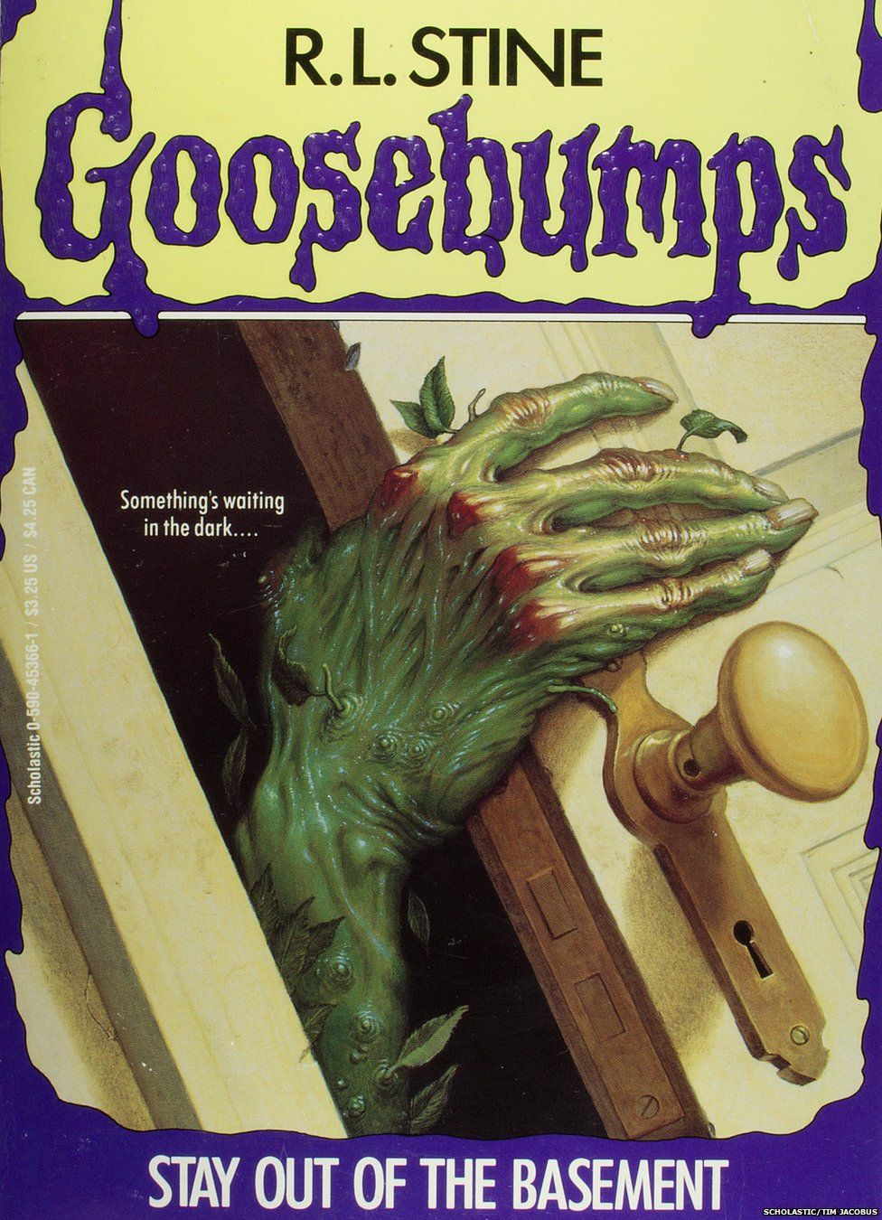 Cover of Goosebumps Stay Out of the Basement