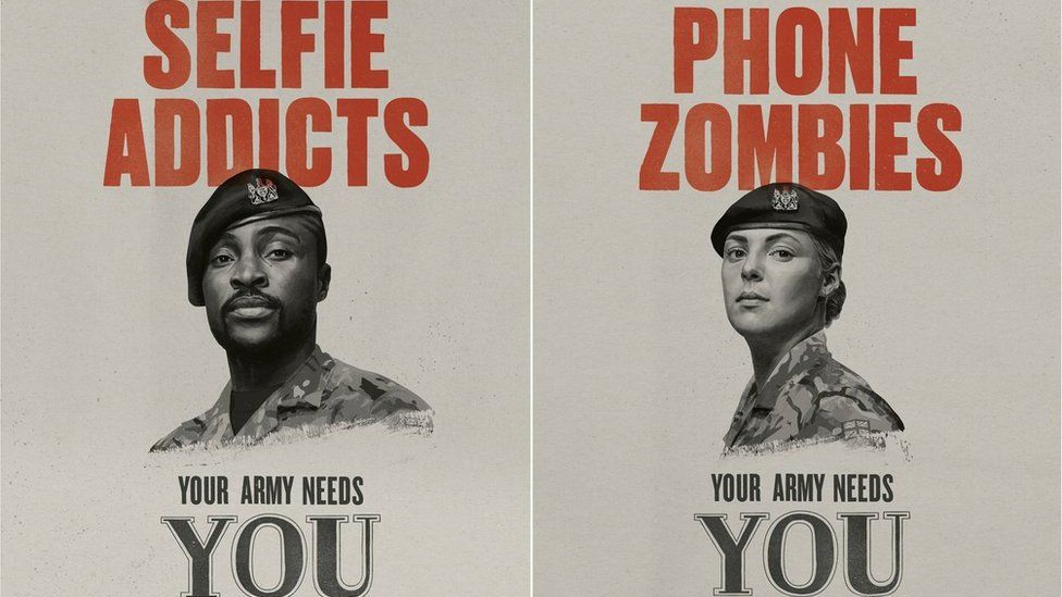 British Army recrtuiment posters