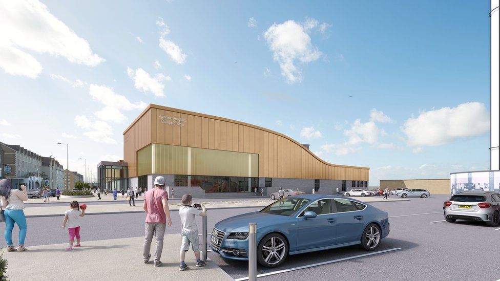 Rhyl's new water park plan images are released BBC News