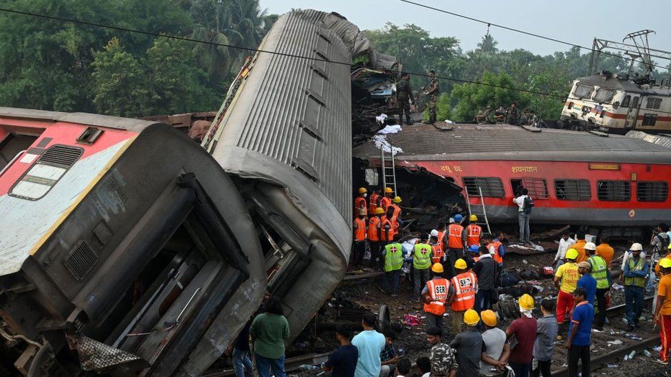 Odisha train accident: Deadly India crash recovery operation in photos ...