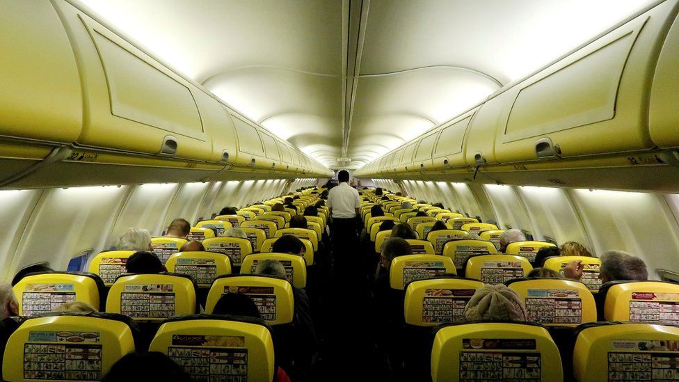 Dozens hurt as Ryanair flight loses cabin pressure - BBC News