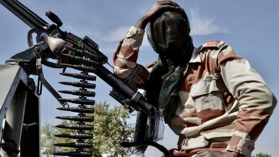 A Niger army soldier in Maradi state (file picture)