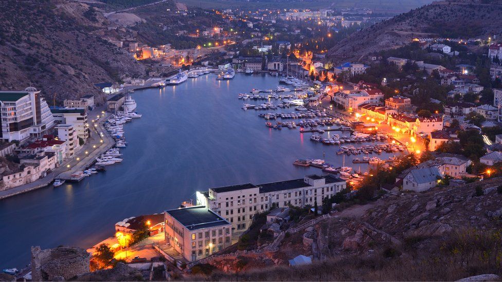 Sevastopol City at dawn, Crimea, Ukraine