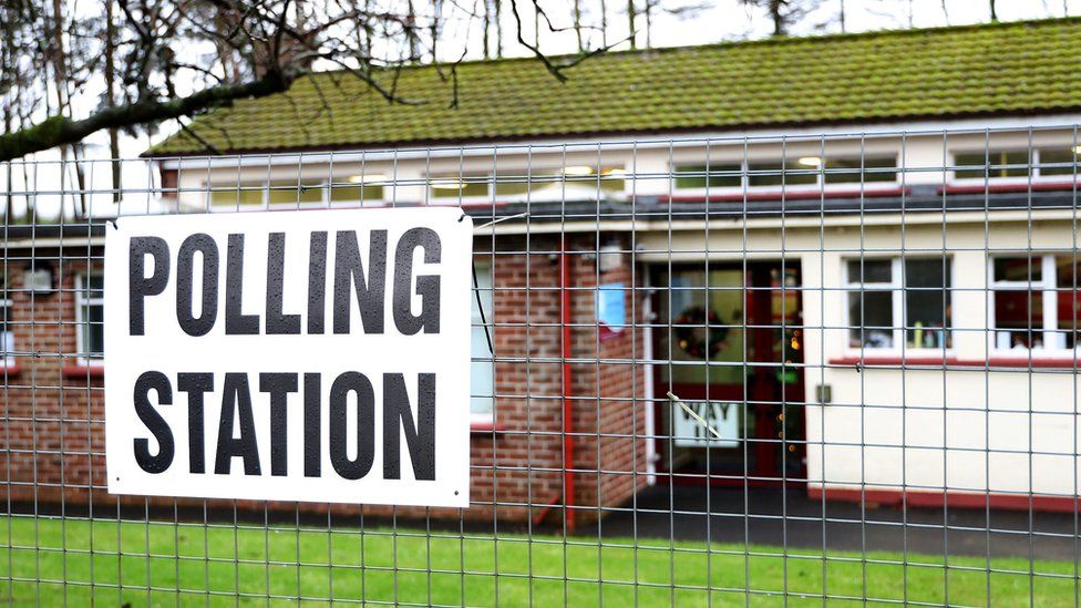 Polling Station at BALLYBOLEY PRIMARY SCHOOL