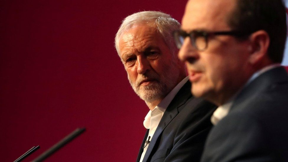 Jeremy Corbyn and Owen Smith