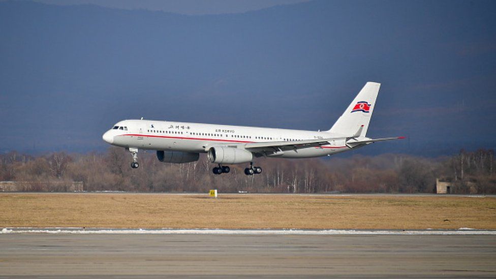 Air Koryo airline plane
