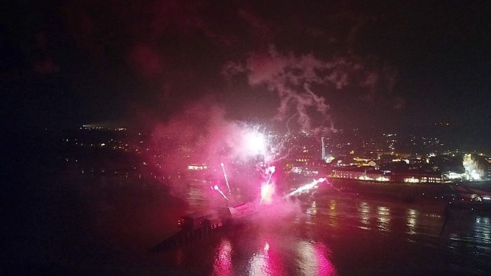 Cromer New Year's Day fireworks to go ahead BBC News