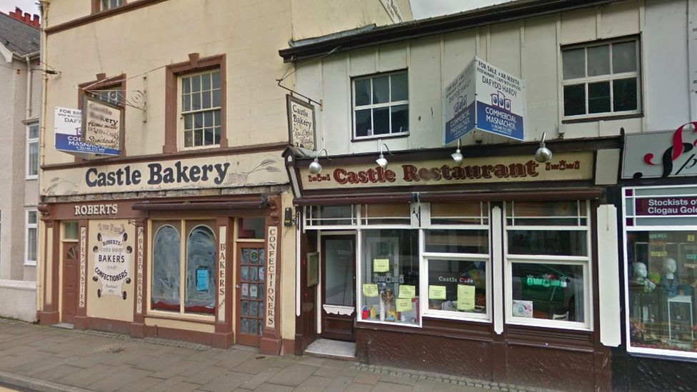 Former Castle Bakery in Beaumaris, Anglesey