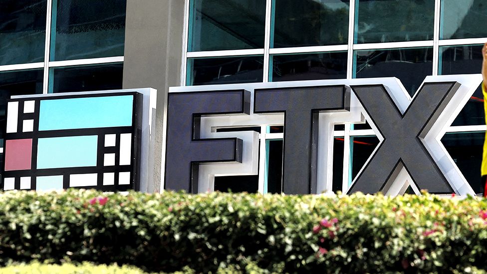 FTX logo is shown at FTX Arena in Miami
