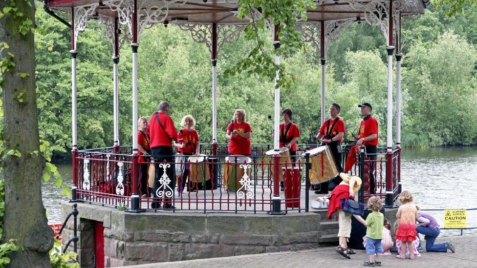 Chester bandstand