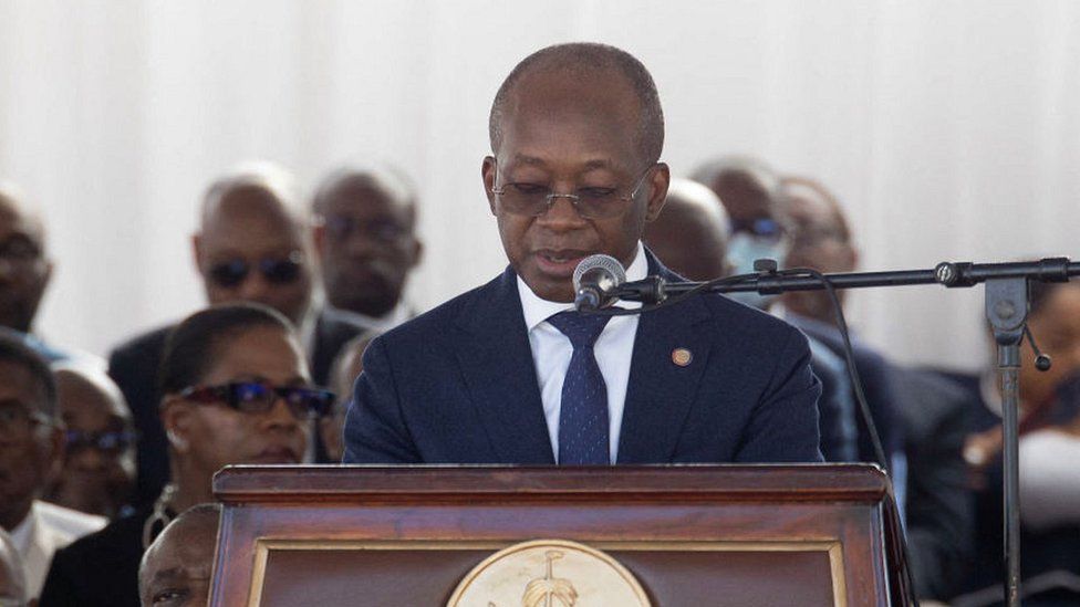 Acting Prime Minister of Haiti Michel Patrick Boisvert
