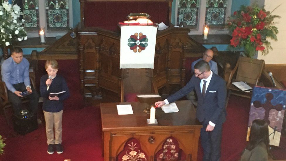 Church service for Cameron House victims
