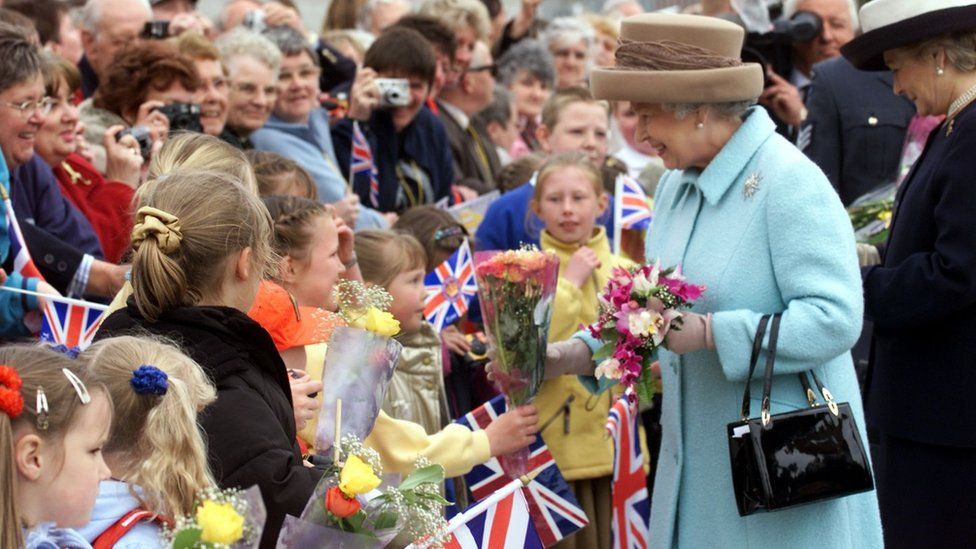 The Queen in Gateshead