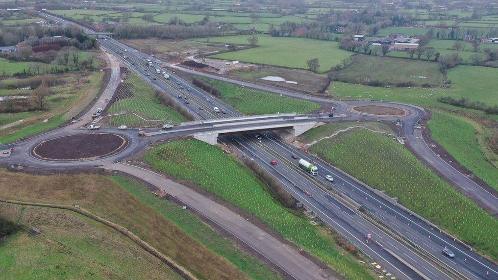 Preston Western Distributor roadworks