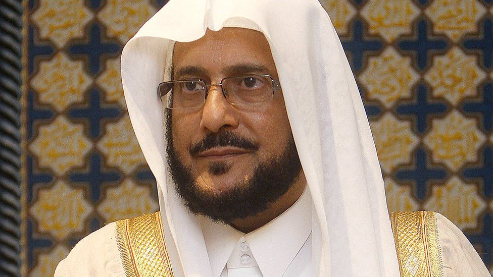 The former head of Saudi Arabia's Committee for the Promotion of Virtue and the Prevention of Vice, Abdul Latif Abdul Aziz al-Sheikh, pictured in 2012.