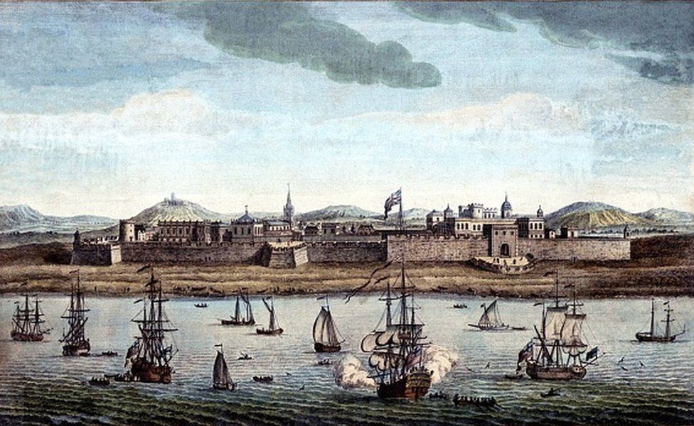 Fort St George, Chennai (Madras), in 1754