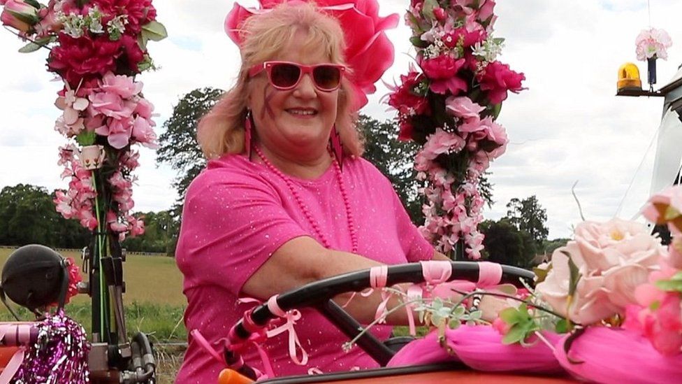 Pink Ladies' driver Lynne Ainge