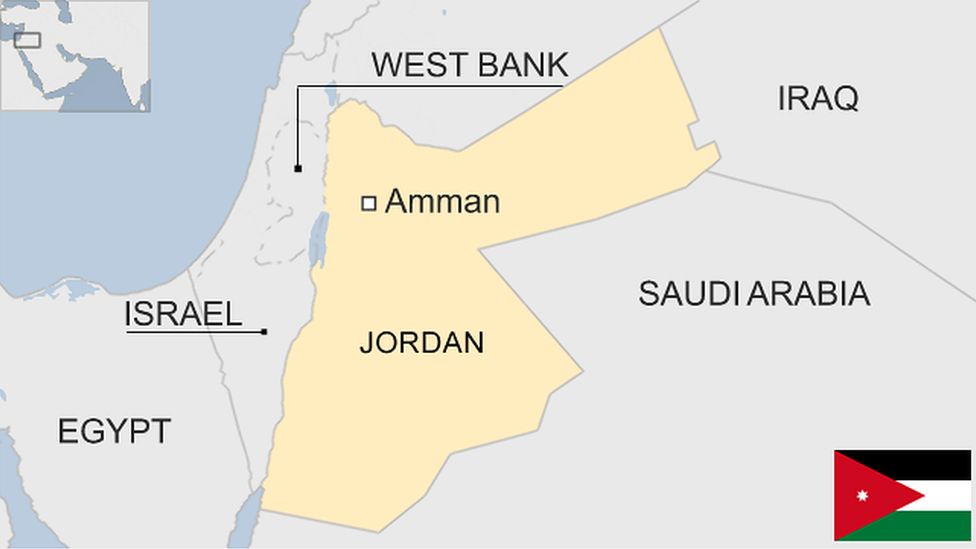 countries close to jordan