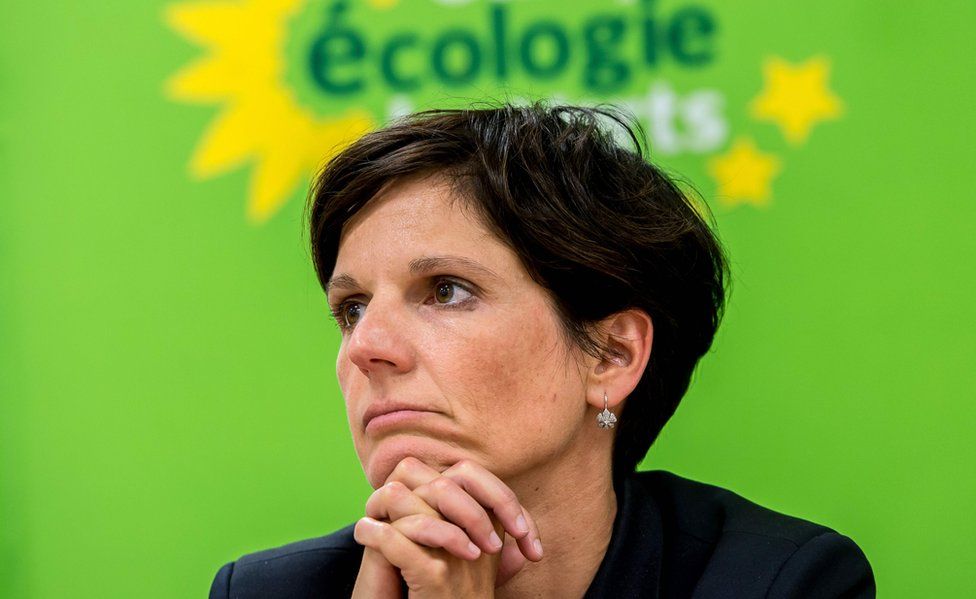 Green Party spokeswoman Sandrine Rousseau (file pic)