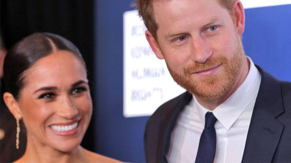 Britain's Prince Harry, Duke of Sussex, Meghan, Duchess of Sussex attend the 2022 Robert F. Kennedy Human Rights Ripple of Hope Award Gala in New York City, US, on 6 December 6, 2022