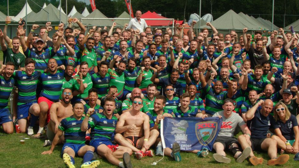Kings Cross Steelers with other teams at the 2018 Bingham Cup