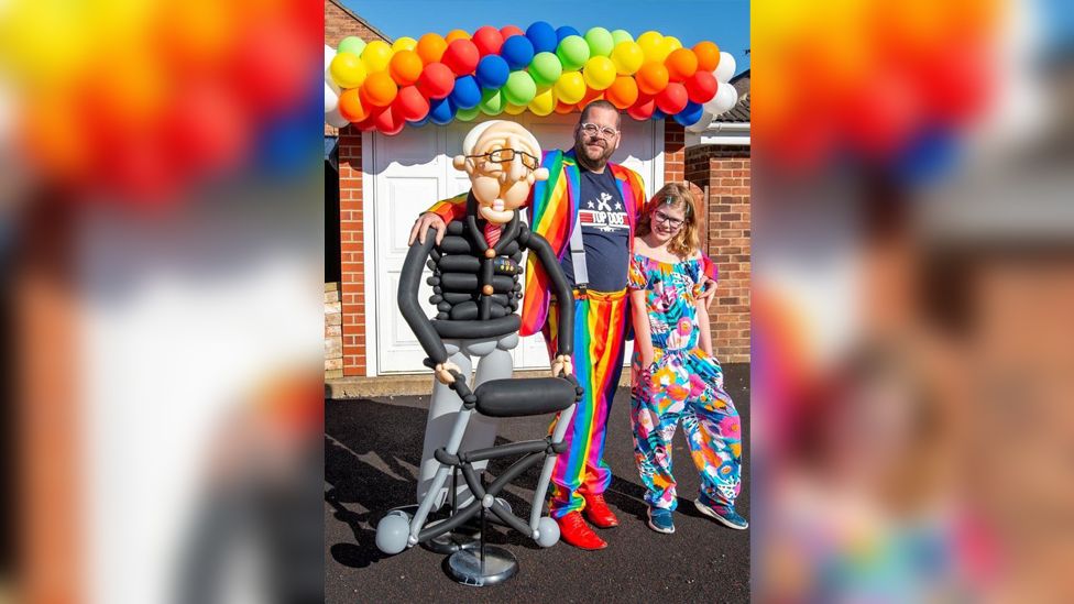 Balloon model Captain Tom