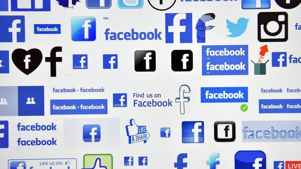 Various online and social media logos