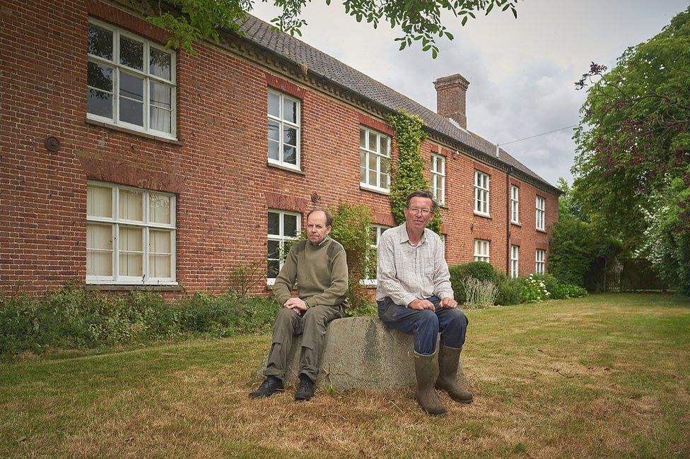Brothers Mark and Tom Butler-Stoney at Burwood Hall