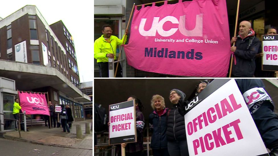 Birmingham UCU strike