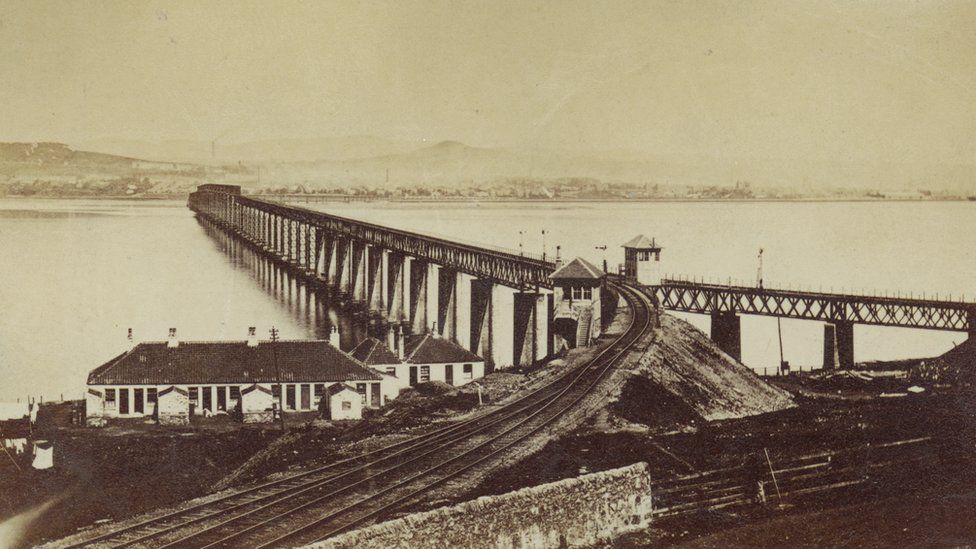 Tay Bridge following its completion