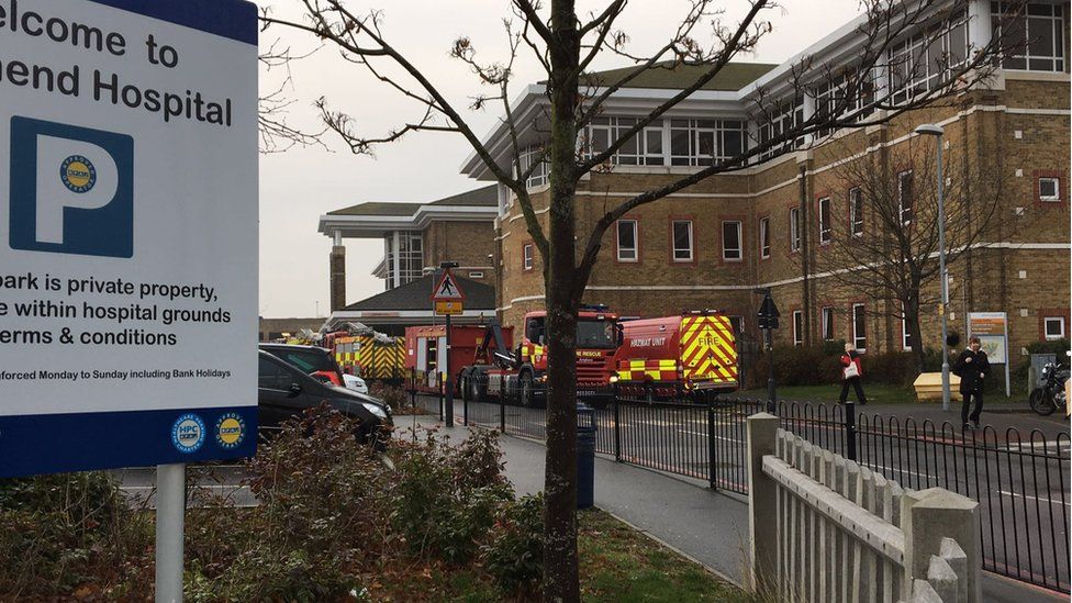Southend Hospital diesel leak prompts evacuation BBC News