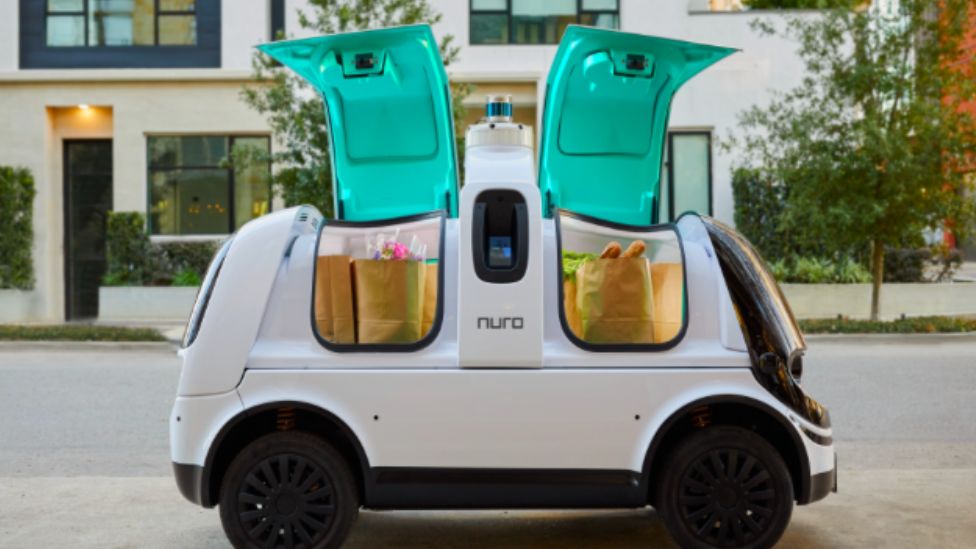 Nuro R2 delivery van