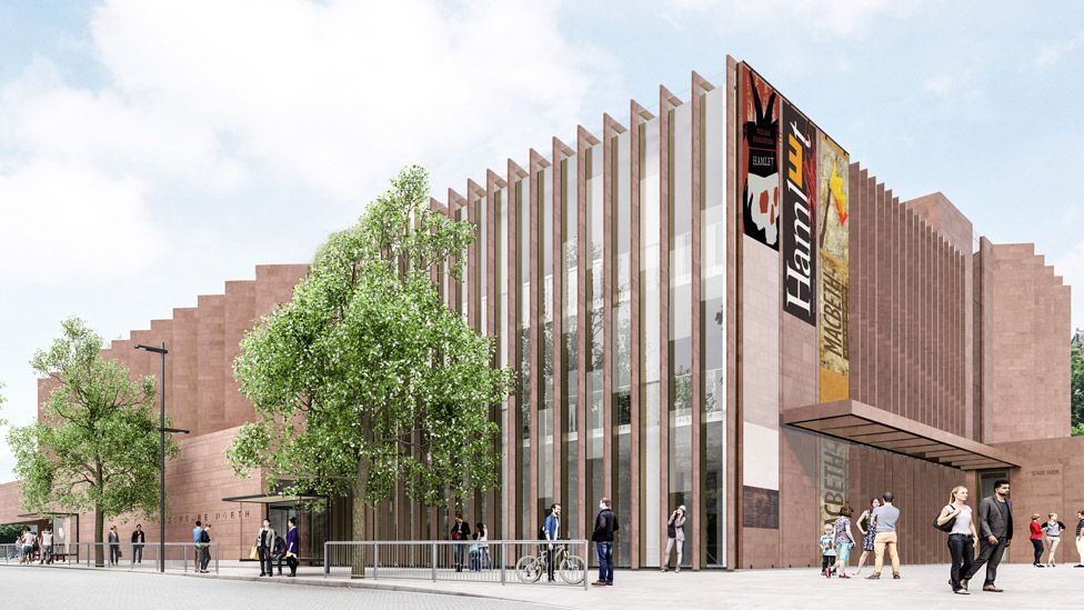 Artist's impression of Shakespeare North Playhouse