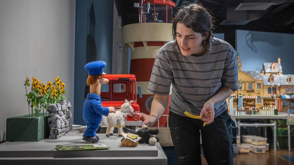 Postman Pat Sets Saved From Destruction Go On Display Bbc News