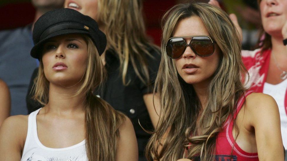 Victoria Beckham and Cheryl Tweedy