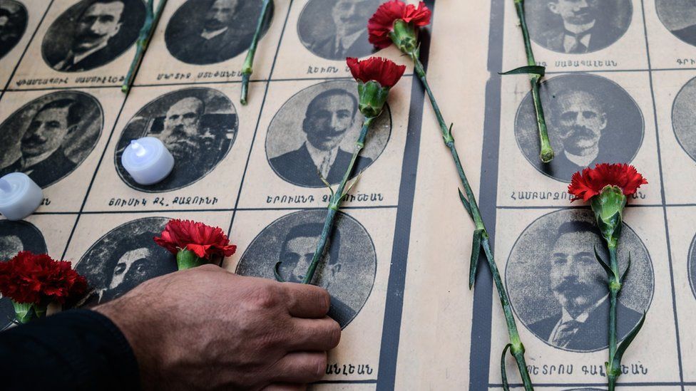 Armenian commemoration in Istanbul, 24 Apr 16